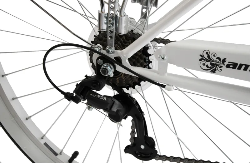 Ammaco Broadway Lifestyle Bike White-3